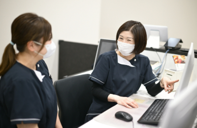 安心して働けるチーム体制